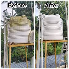 Underground water tank cleaning